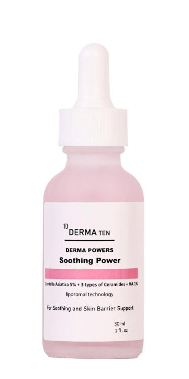 Derma Ten Soothing power serum (centella asiatica 5%) 30ml