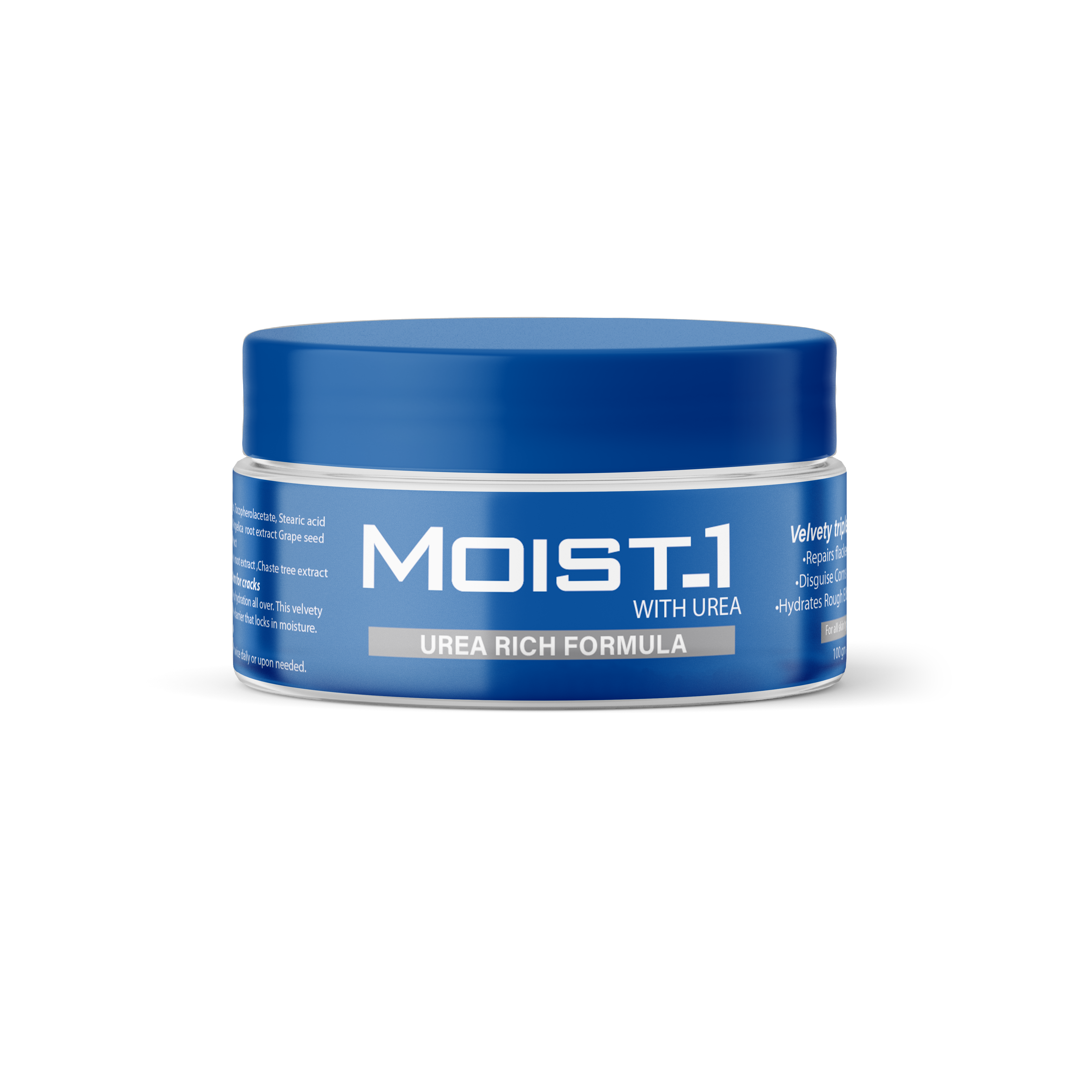 Moist-1 Cream With Urea Repairs Cracked Heels 100gm